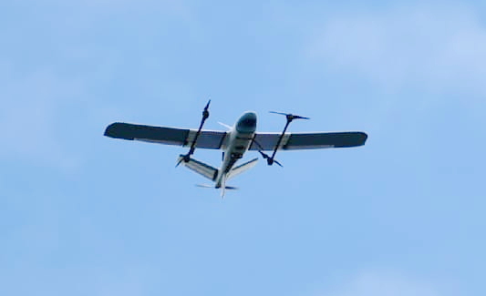 VTOL Drone for Marine Mammal Surveys